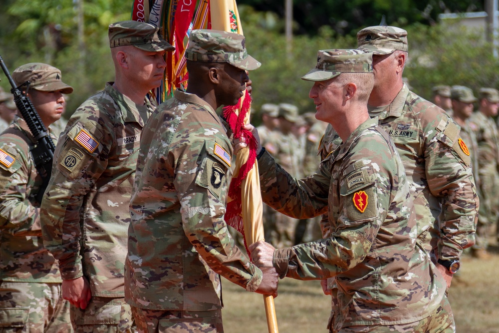 325th BSB Change of Command Ceremony