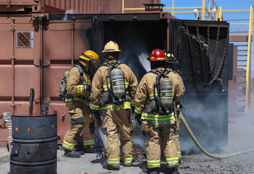 297th Engineer Detachment, Firefighting Team Annual Training 2022