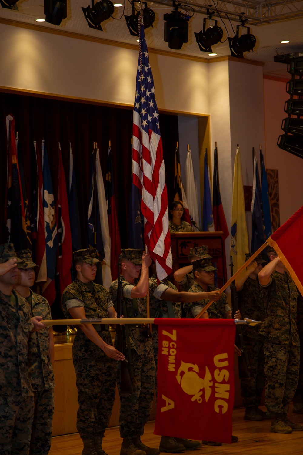 7th COMM. Bn. Change of Command