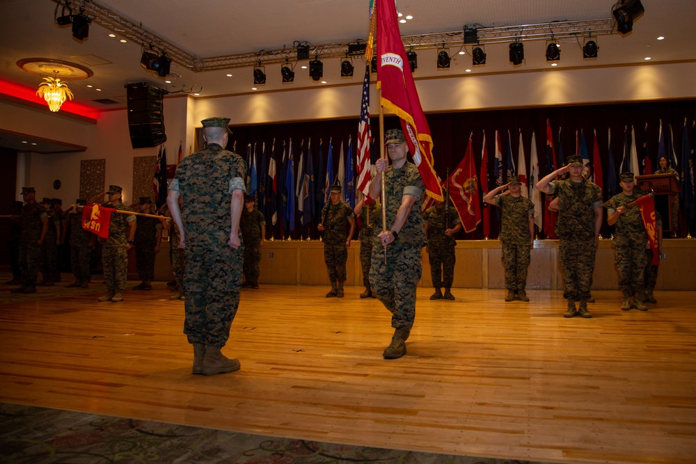 7th COMM. Bn. Change of Command