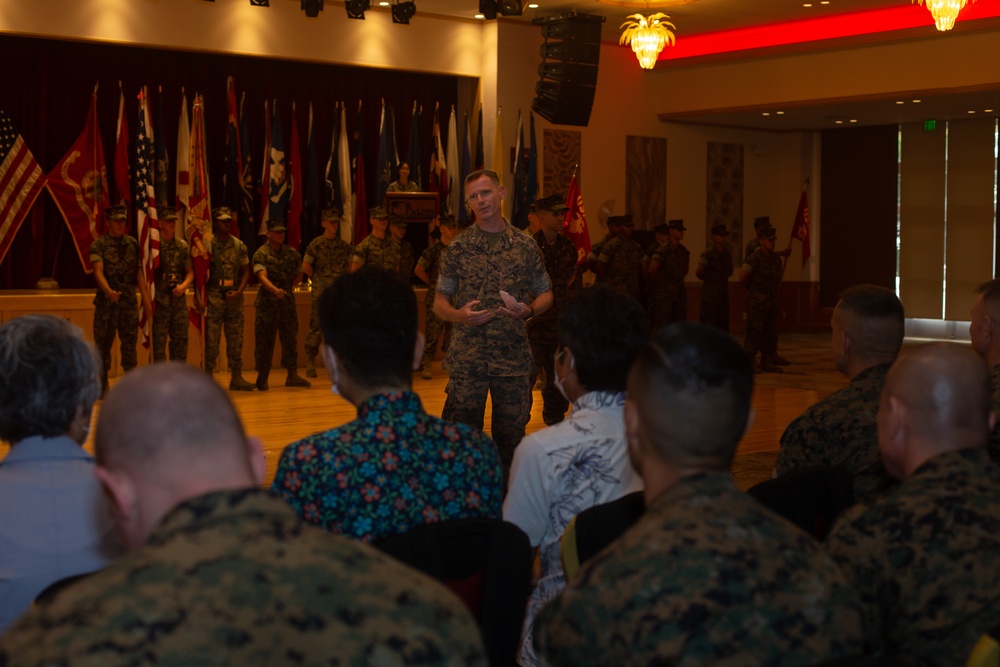 7th COMM. Bn. Change of Command