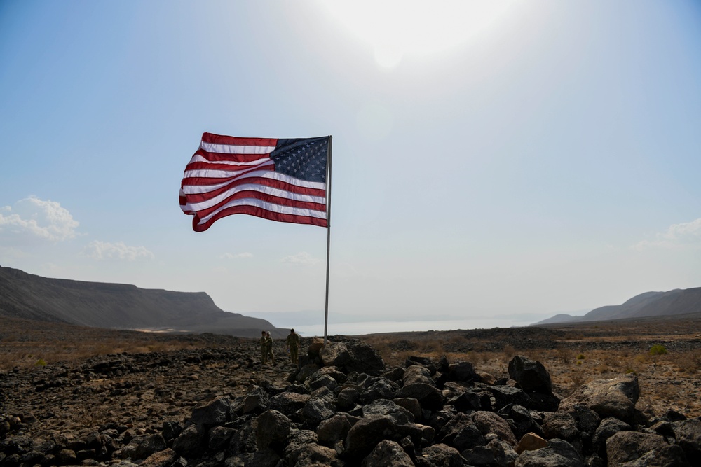 Kentucky National Guard Soldiers train in Africa