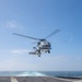 An MH-60R Lifts Off Of The Flight Deck