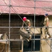 110th Wing Civil Engineers demo wall siding during Japan DFT