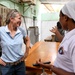 U.S. Army Maj. Gen. Jami Shawley visit local refugee day center in Djibouti