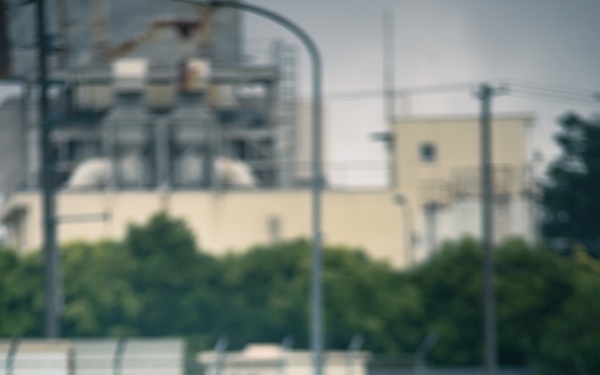 110th Wing Firefighters receive live building fire training during Japan DFT