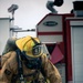 110th Wing Firefighters receive live building fire training during Japan DFT