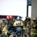 110th Wing Firefighters receive live building fire training during Japan DFT