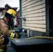 110th Wing Firefighters receive live building fire training during Japan DFT