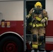 110th Wing Firefighters receive live building fire training during Japan DFT