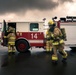 110th Wing Firefighters receive live building fire training during Japan DFT