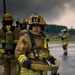 110th Wing Firefighters receive live building fire training during Japan DFT