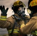 110th Wing Firefighters receive live building fire training during Japan DFT