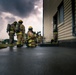 110th Wing Firefighters receive live building fire training during Japan DFT