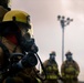 110th Wing Firefighters receive live building fire training during Japan DFT