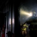 110th Wing Firefighters receive live building fire training during Japan DFT