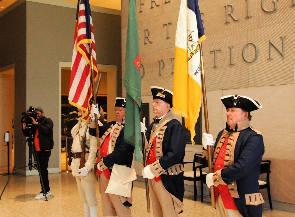 Army Reserve senior leader makes history at America’s birthplace