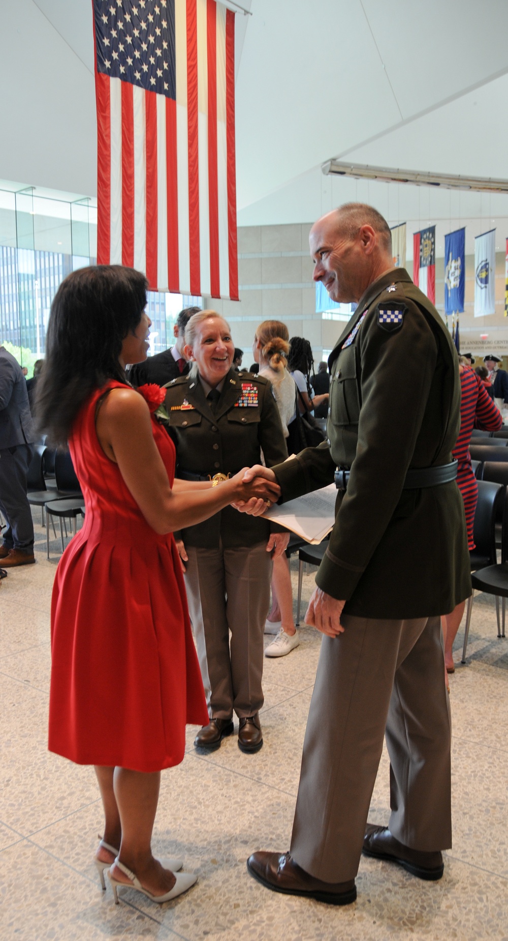 Army Reserve senior leader makes history at America’s birthplace