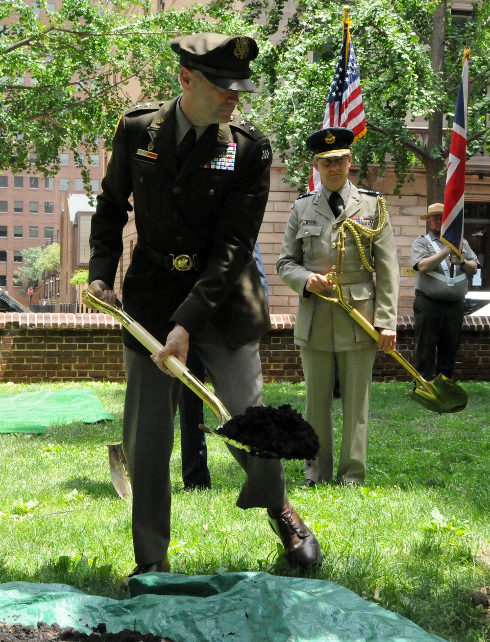 Army Reserve senior leader makes history at America’s birthplace