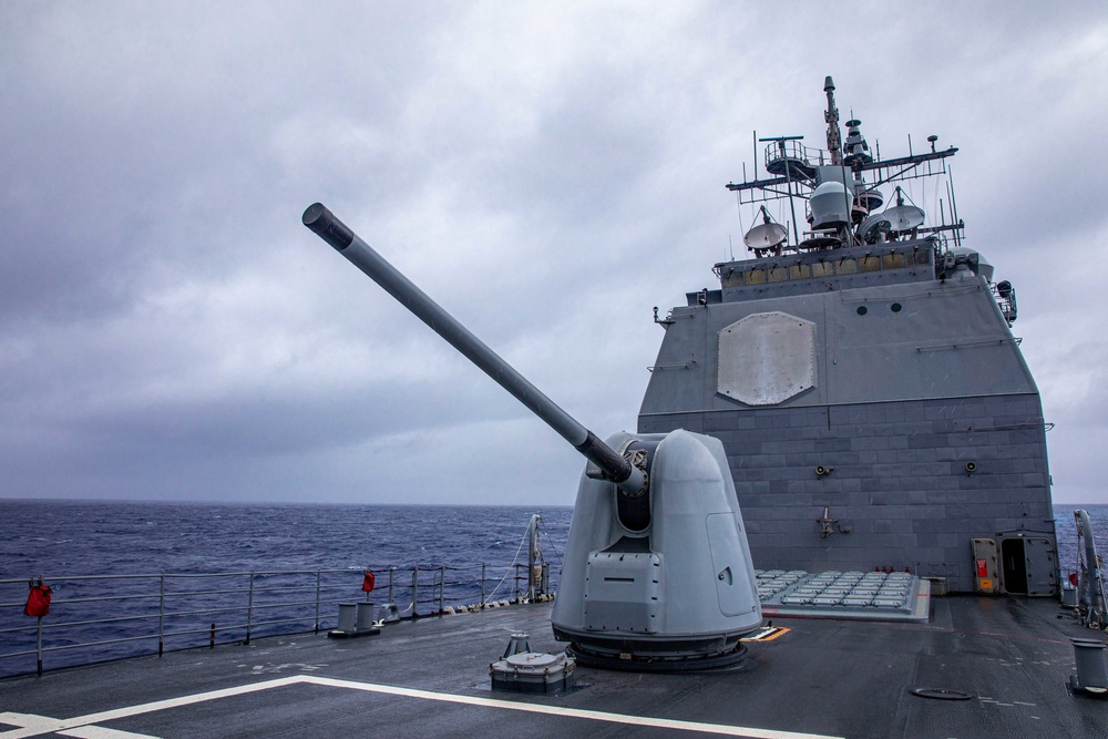 USS Chancellorsville Conducts Routine Operations