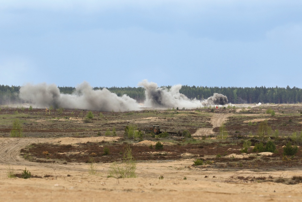1-109th Field Artillery Soldiers support Defender Europe 22 in Lithuania