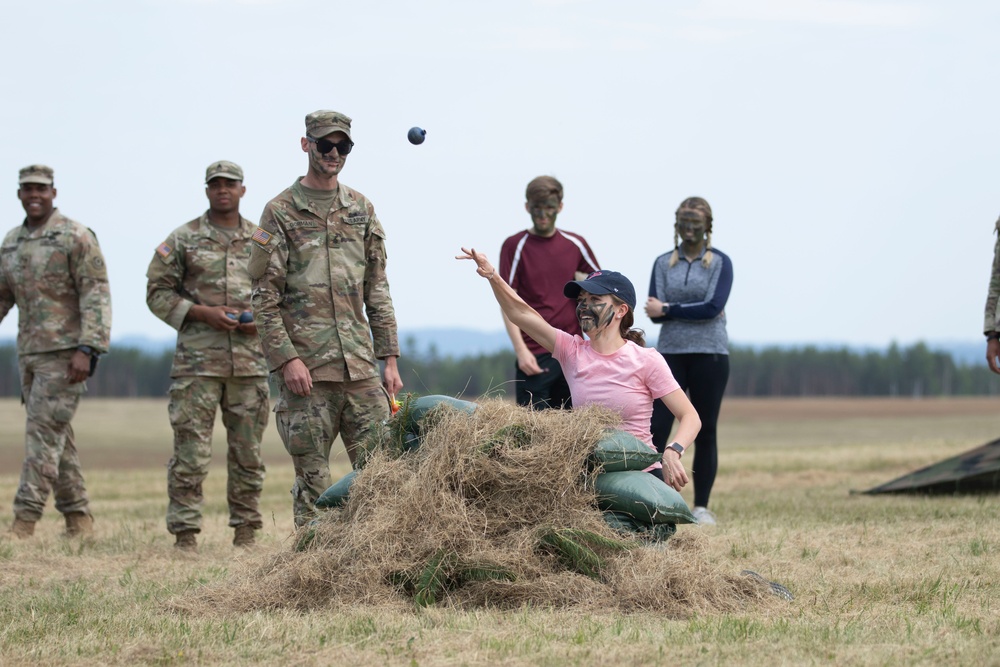 1st Squadron, 2nd Cavalry Regiment holds Spouse Spur Ride in Grafenwoehr Training Area