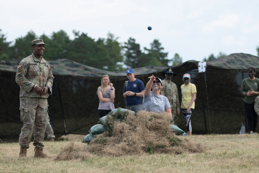 1st Squadron, 2nd Cavalry Regiment holds Spouse Spur Ride in Grafenwoehr Training Area