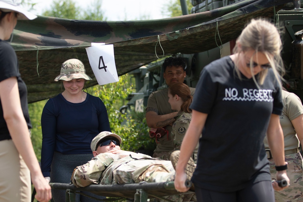 1st Squadron, 2nd Cavalry Regiment holds Spouse Spur Ride in Grafenwoehr Training Area