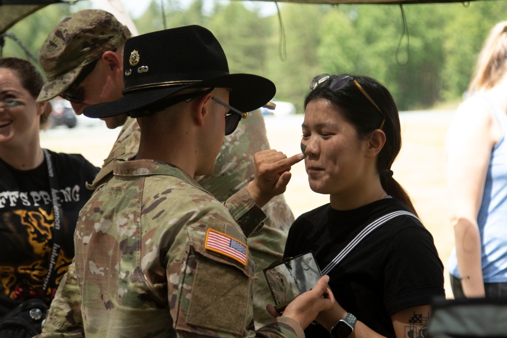 1st Squadron, 2nd Cavalry Regiment holds Spouse Spur Ride in Grafenwoehr Training Area