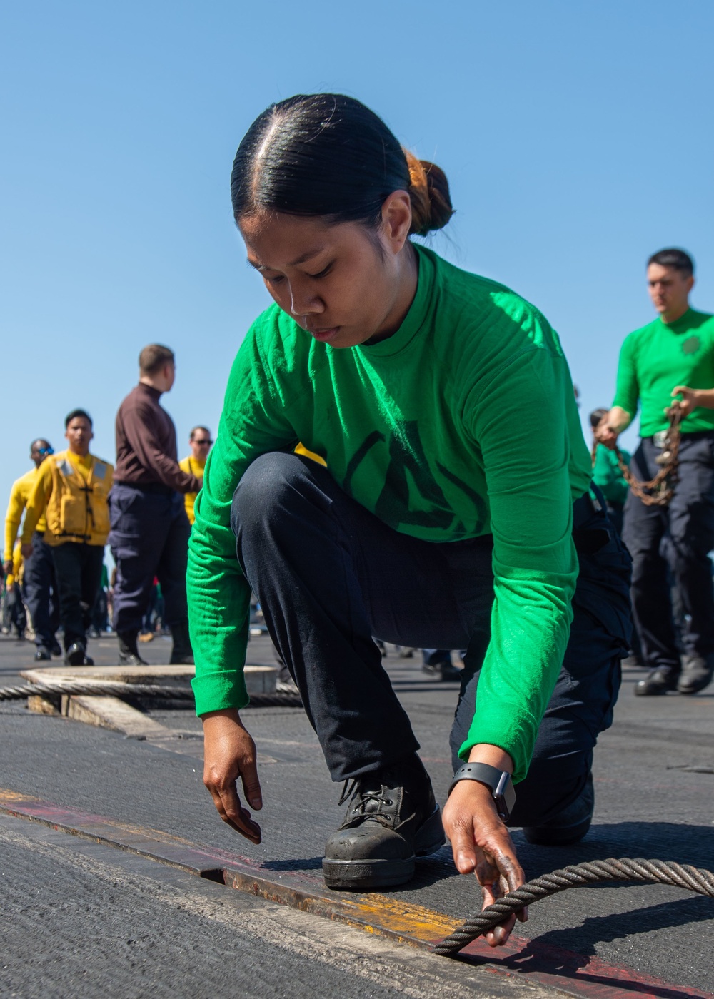 The Harry S. Truman Carrier Strike Group is on a scheduled deployment in the U.S. Naval Forces Europe area of operations, employed by U.S. Sixth Fleet to defend U.S., allied and partner interests.