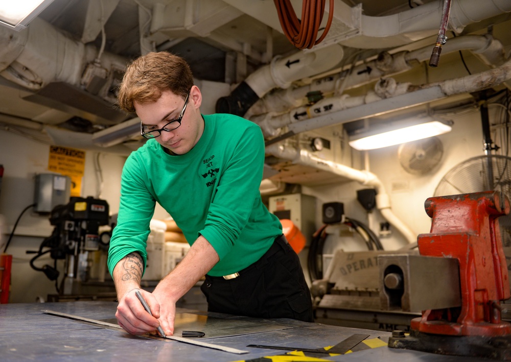 The Harry S. Truman Carrier Strike Group is on a scheduled deployment in the U.S. Naval Forces Europe area of operations, employed by U.S. Sixth Fleet to defend U.S., allied and partner interests.