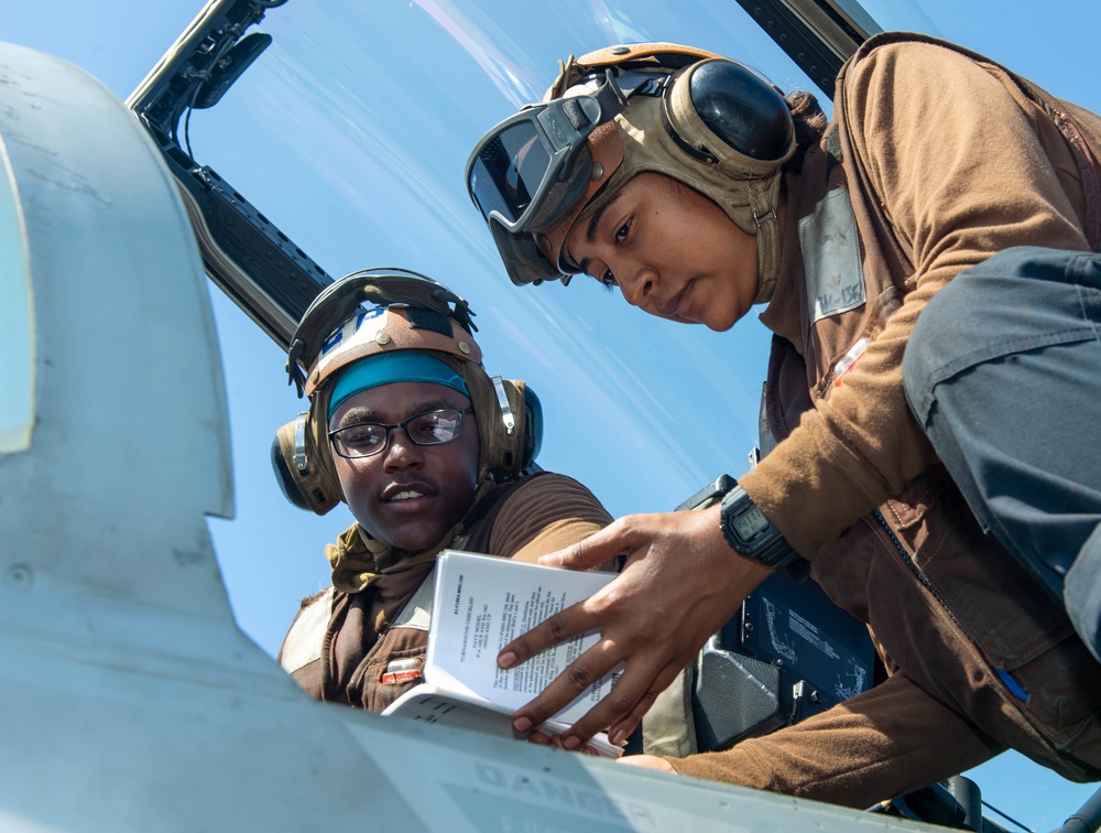 The Harry S. Truman Carrier Strike Group is on a scheduled deployment in the U.S. Naval Forces Europe area of operations, employed by U.S. Sixth Fleet to defend U.S., allied and partner interests.