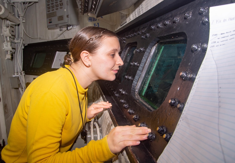 The Harry S. Truman Carrier Strike Group is on a scheduled deployment in the U.S. Naval Forces Europe area of operations, employed by U.S. Sixth Fleet to defend U.S., allied and partner interests.