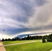 June thunderstorm approaches Fort McCoy