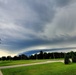 June thunderstorm approaches Fort McCoy