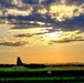 C-130 Hercules and a Sunset at Fort McCoy