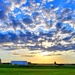 C-130 Hercules and a Sunset at Fort McCoy