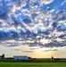 C-130 Hercules and a Sunset at Fort McCoy
