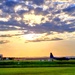 C-130 Hercules and a Sunset at Fort McCoy