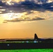 C-130 Hercules and a Sunset at Fort McCoy