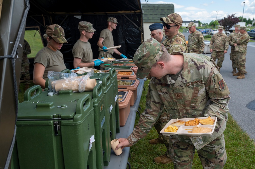 Extended drill brings 167th Airlift Wing together for four days of training