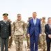 Belgian king visits Mihail Kogalniceanu Air Base