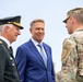 Belgian king visits Mihail Kogalniceanu Air Base