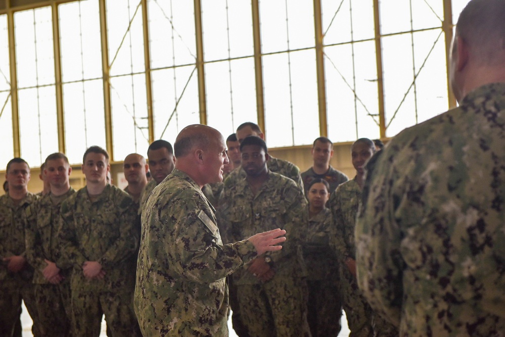 CNO Visits VP-9 and VP-46 Sailors in Iceland