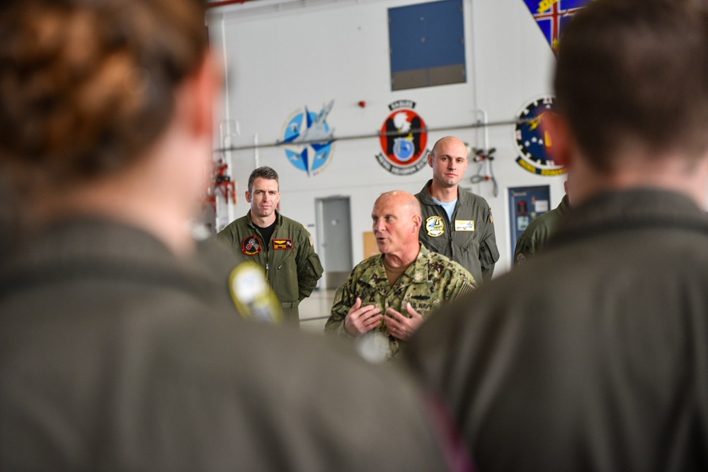 CNO Visits VP-9 and VP-46 Sailors in Iceland