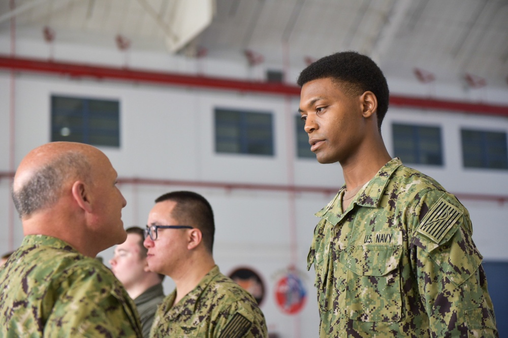 CNO Visits VP-9 and VP-46 Sailors in Iceland