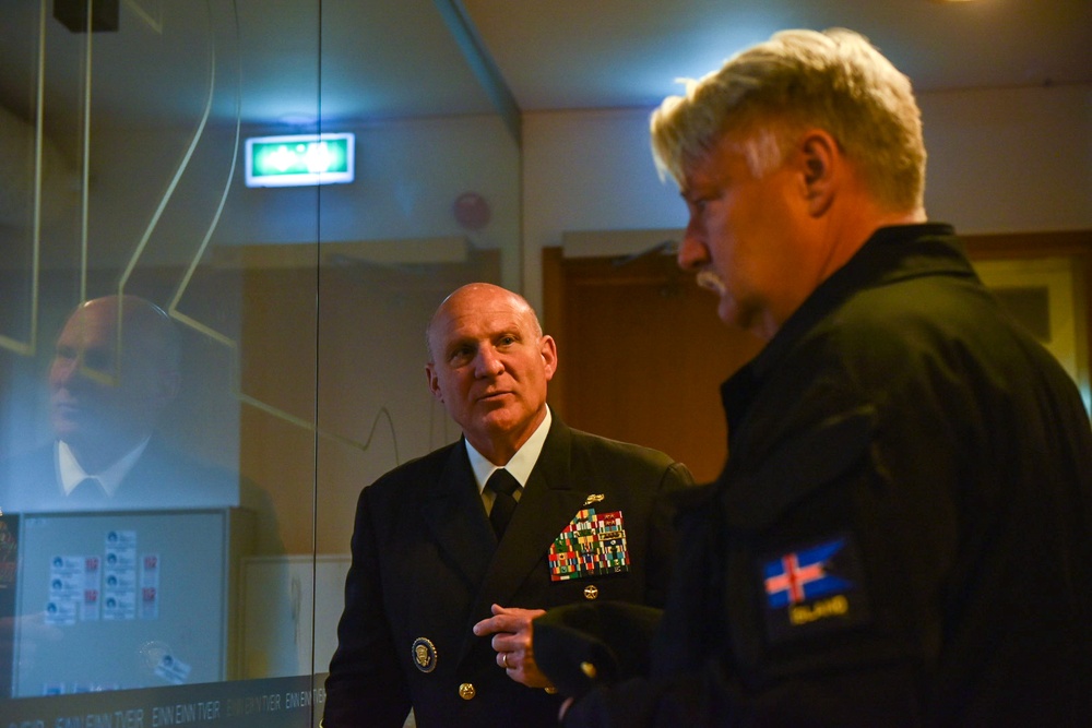 Chief of Naval Operations Visits Iceland, Discusses Maritime Security and Partnership