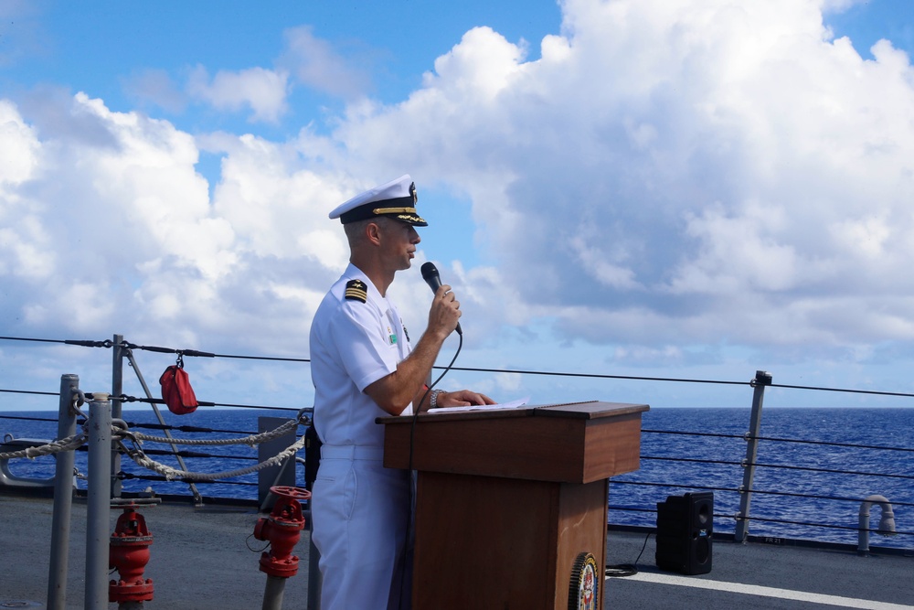 USS Fitzgerald Remembrance Ceremony