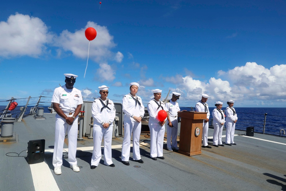 USS Fitzgerald Remembrance Ceremony