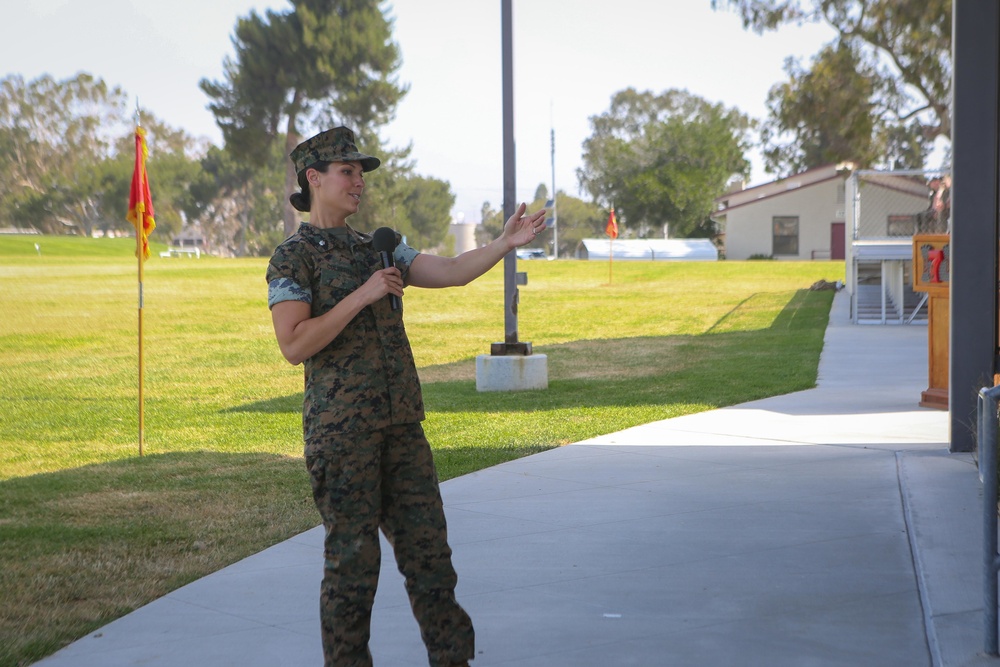 7th Engineer Support Battalion: Change of Command